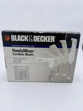 Black & Decker Handy Mixer Cordless Beater 9220 Hand Mixer & Blender In One NEW!