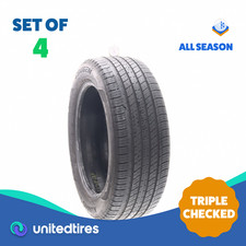 Set Of 4 Used 23555r19 Kumho Crugen Premium Ao 101h - 6-832 16yfe