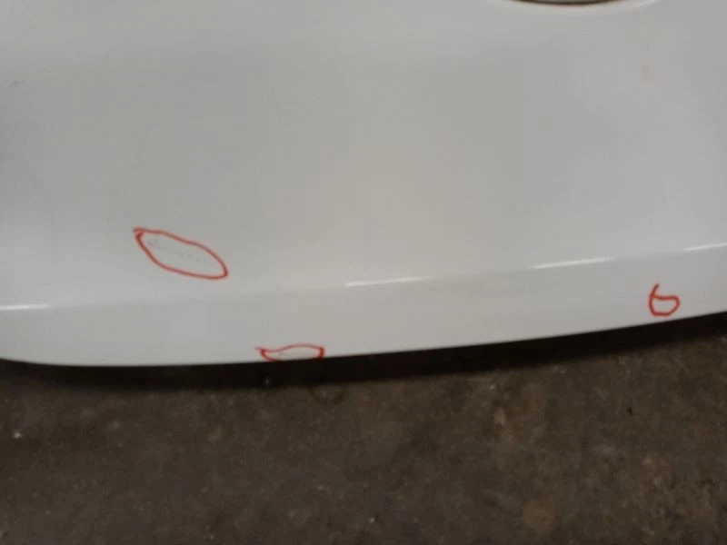 Пара люков багажника 2009-2016 HYUNDAI GENESIS со спойлером от оригинального производителя - Изображение 4 из 4