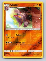 Gliscor 99/214 Reverse Holo Unbroken Bonds