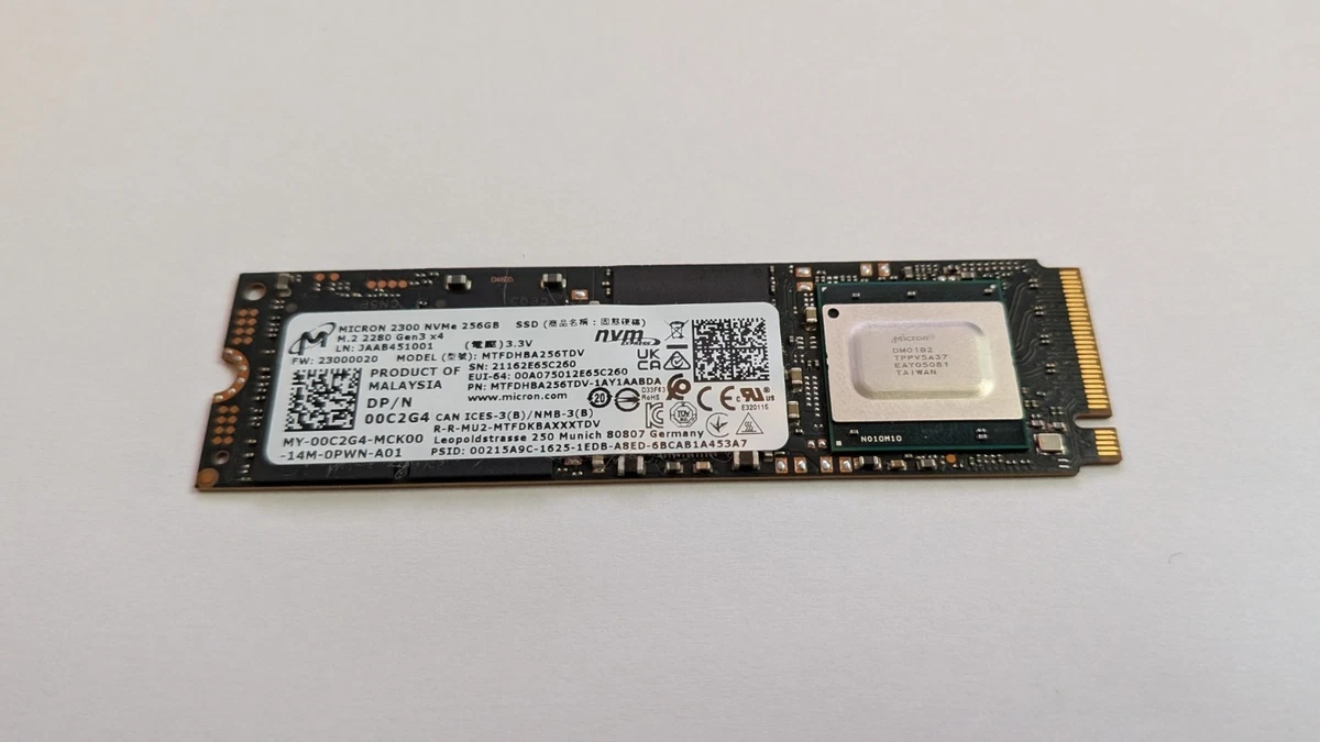 Micron M.2 Interface 256 GB Solid State Drives for sale - eBay
