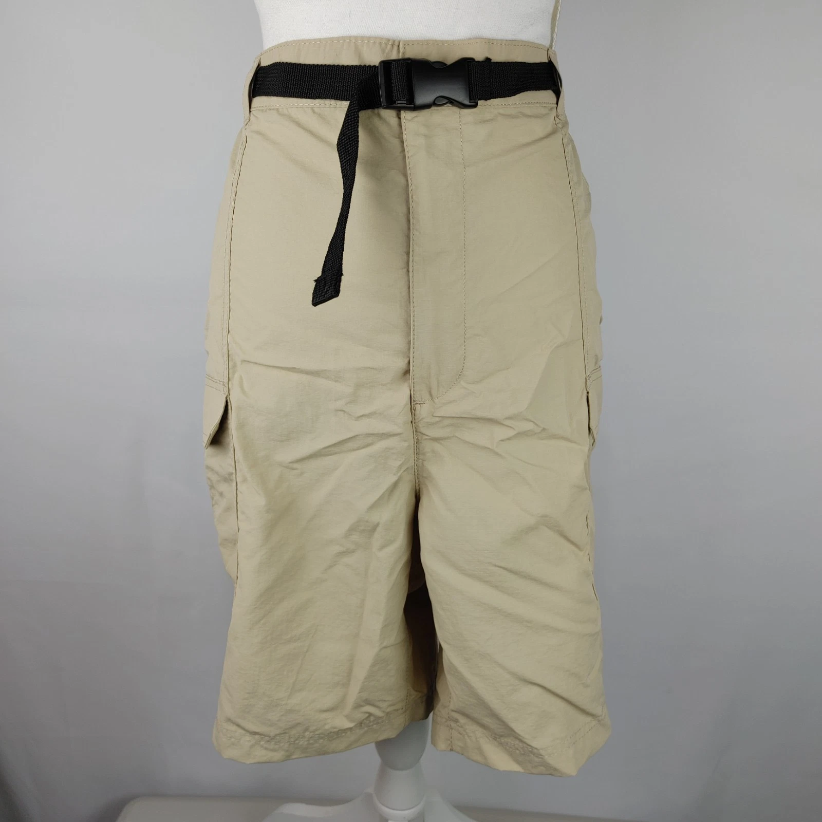 Croft & Barrow Men's Size 44 Beige Cargo Shorts 8.5" Inseam Wicking Quick Dry