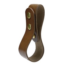 Cowhide Leather Whip Holster -Thick Grain Leather Whip Holder Indiana Jones Whip