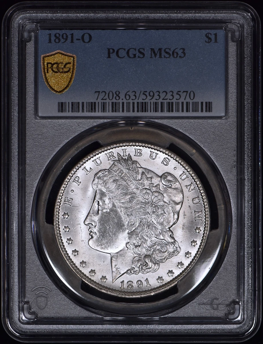 MS 63 Graded 1891 Year Morgan US Dollars (1878-1921) for sale | eBay