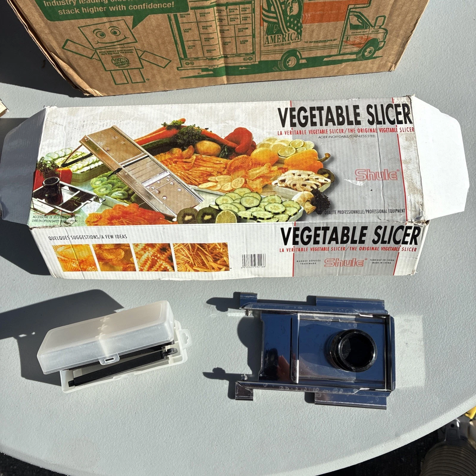 Shule Stainless Steel Mandolin Slicer Commercial Grade