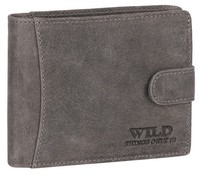 Rfid Echt Leder Portemonnaie GeldböRse RiegelböRsel Herren Querformat 5503.