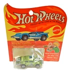 Scarce 1971 Hot Wheels ICY LIGHT GREEN Evil Weevil VW Redline MIBP MOC Spoilers
