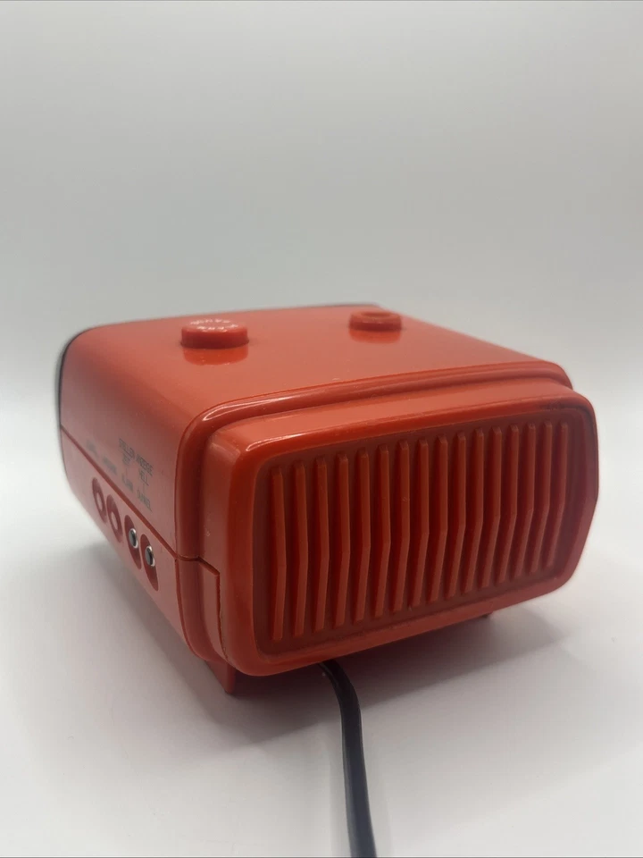 Meister -Anker Digitalwecker - 1970er Vintage Wecker Space Age Orange - Bild 3 von 4