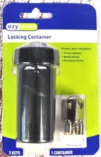 EZY dose Locking Container With 2 Keys NEW USA Shipped