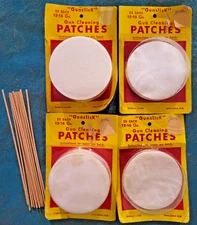 Lot of 31 Gunslick Gun Cleaning Patches 12-16 GA. vintage