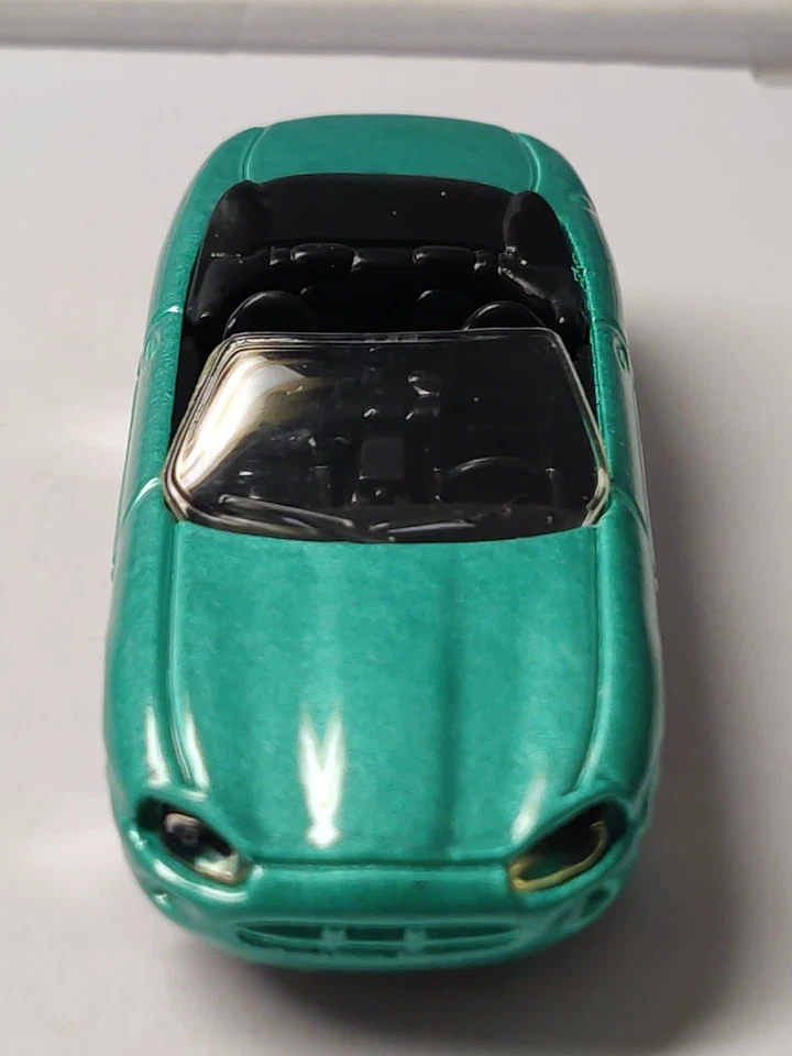Hot Wheels VTG 1998 First Editions Green JAGUAR XK8 Black Interior- Loose Mint! - Image 3 of 4