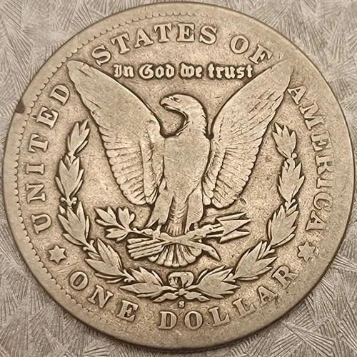 1903-S VAM-2 (Small/Micro S Mintmark) Morgan Silver Dollar - Looks VG/F - RARE!