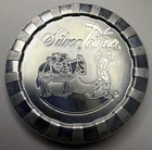 SILVER TOWNE 1 OZ. .999 SILVER POKER CHIP I2