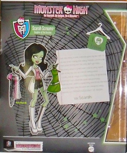 Monster High I LOVE FASHION Scarah Screams y 3 Trajes ¡Exclusivos Muñeca Banshee!¡! - Imagen 10 de 12