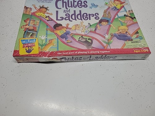Chutes and Ladders Milton Bradley 1999 Classic Children's Board Game -NEW SEALED - Picture 6 of 8