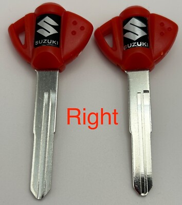 2 Key Blank Suzuki DR100 DR125 DR125SE DR200 DR250 DR350 DR 100 125 200 250 Keys