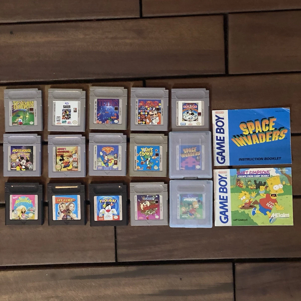 Jeu Game Boy (GB, Advance, Color) - Jeux vidéo