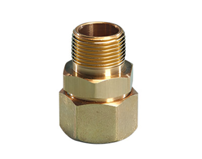 CounterStrike TracPipe 1'' CSST x 1'' MPT AutoFlare Fitting   Gas Line Brass
