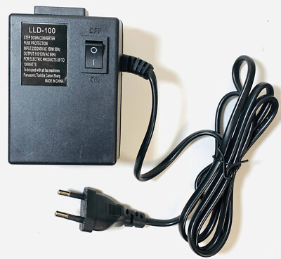 #ad #ad 220 240 To 110 120 Volt European Power Converter Step Down Transformer 100 watt $19.95