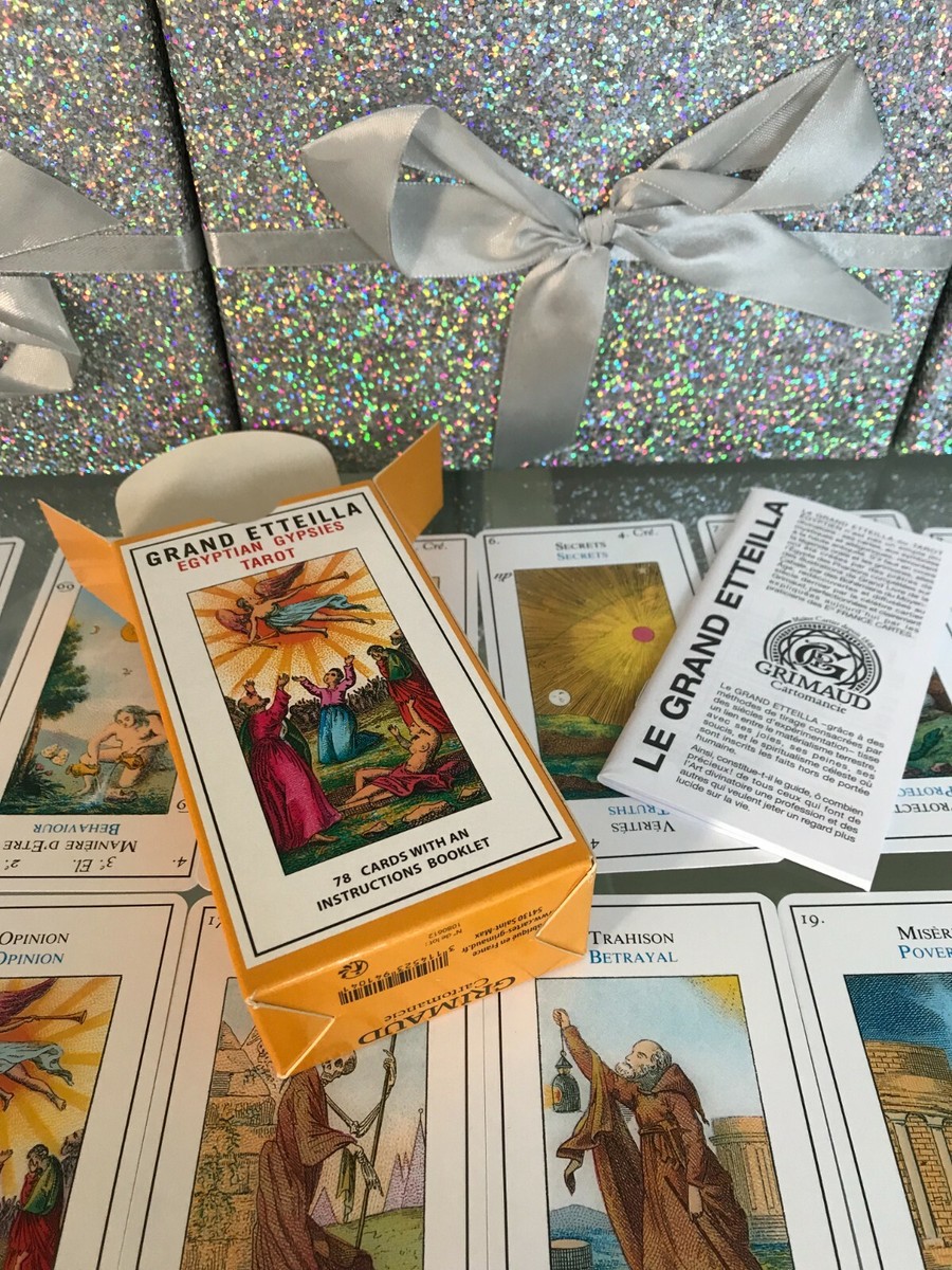 Esoteric Divinatory Ancient Egyptian Tarot Grand Etteilla 78