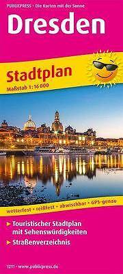 Dresden, Stadtplan 1:16.000, ,