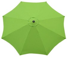 Patio Umbrella Top Canopy Replacement Cover fit 9 ft 8 ribs SAGE GREEN l