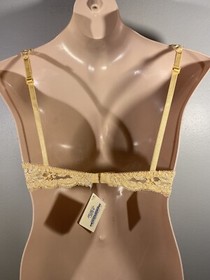 La Perla Underwire, Gold, Lace No Padding Bra Size 34B Italy 2