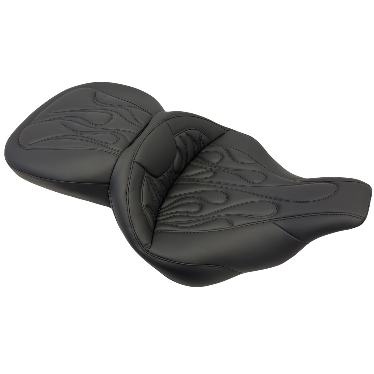 Frame 2-UP One Piece Motorcycle Vinyl Seat 1997-2007 Harley