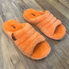 New Mens US 11 UGG FLUFF YOU UGGplush WOOL SLIPPER 1117473 US9 UK 8 EU42