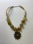 Vintage Costume Jewelry Bohemian Cottage core Necklace