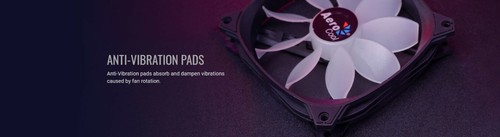 Aerocool Pulse 12 3-Pin ARGB 120mm Chassis PC Case Fan Addressable RGB 4-Pin PWM - Picture 4 of 4