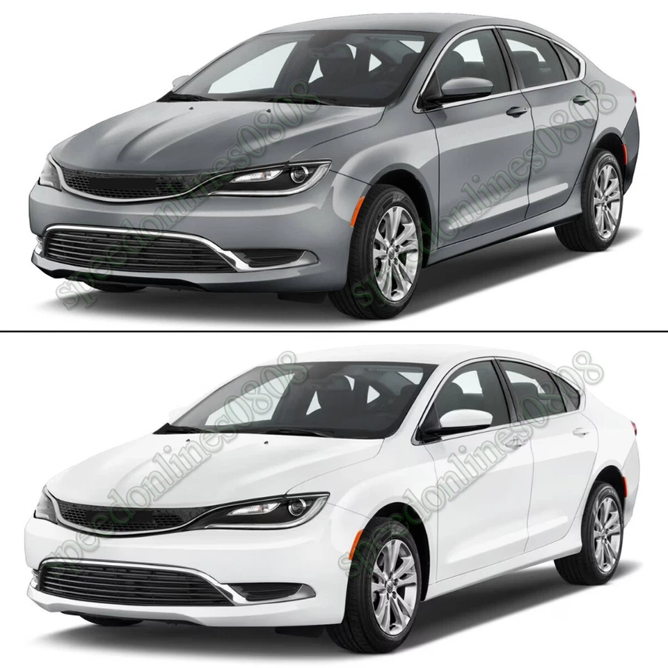 Front Bumper Grille Lower Grill Black For 2015 2016 2017 Chrysler 200 68202988AC Foto 4 de 4