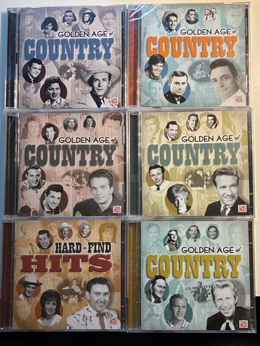 Golden Age Of Country 6-CD Box Set Classic Country Hits By Time Life Open Box - Bild 2 von 4