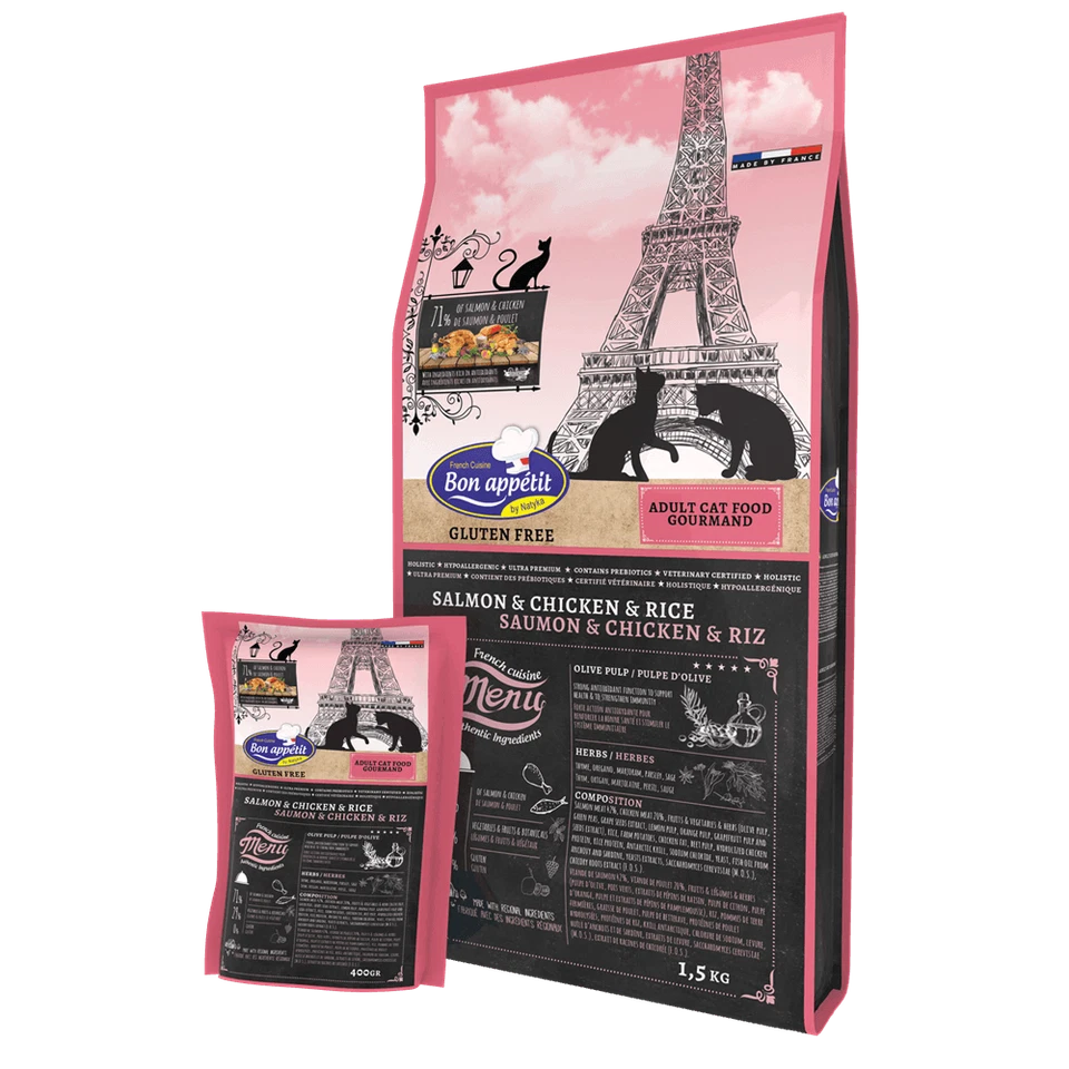 Complete Adult Katzentrockenfutter Guten Appetit Hypoallergen Glutenfrei Lachs Rezept