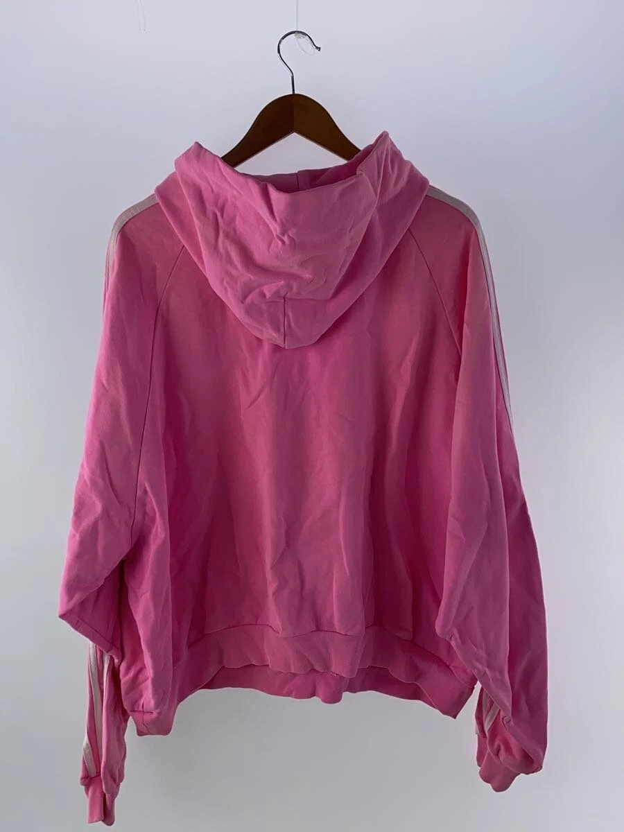 BALENCIAGA Felpa con cappuccio rosa L