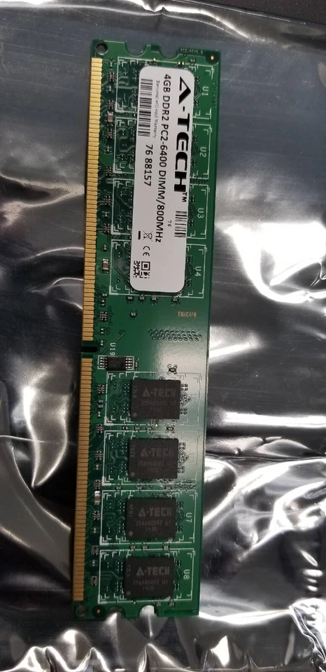 4GB DDR2 PC2-6400 800 MHz DIMM (Dell SNPK877JC/4G Equivalent) Desktop Memory RAM - Image 3 of 4