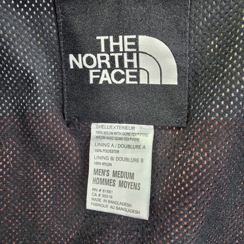 Vintage The North Face Mountain Jacket Mens Medium Red Colorblock Gore-Tex Read - Picture 19 of 20