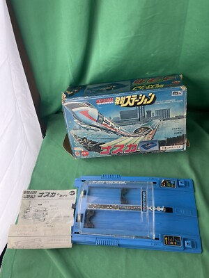 Galaxy Express 999 Launch Station Nazca star train POPY Opened with box Used JPN