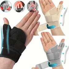 Thumb Wrist Brace Splint Support Hand Left&Right Sprain Carpal Tunnel Arthritis