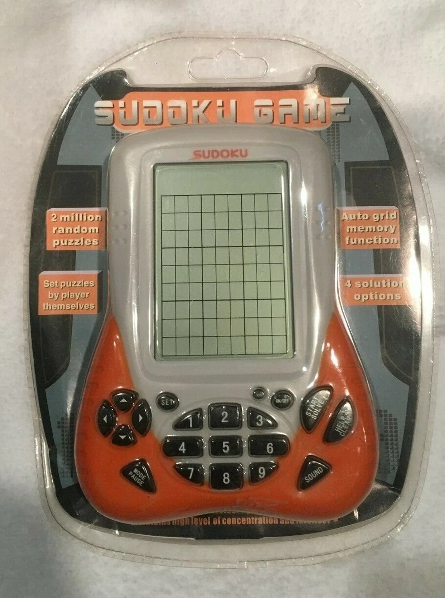 Sudoku handheld on sale game walmart