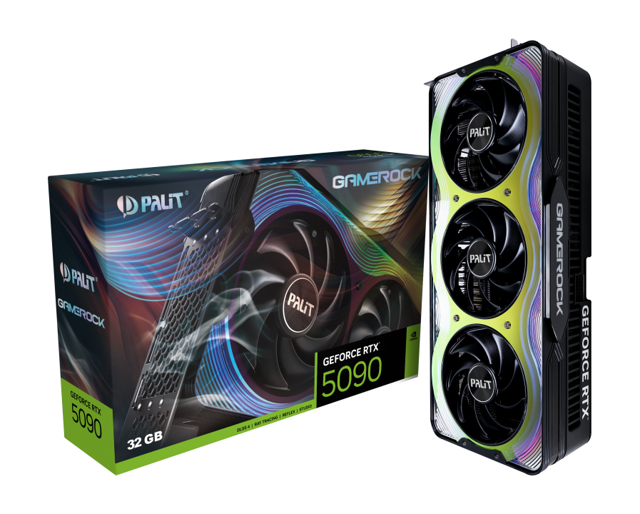 Palit GeForce RTX 5090 32 GB GameRock GDDR7 FULL 4K GAMING