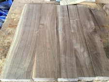 (W60)  Black walnut 6pc ( 29" x 24").  1.5” thick  comes in 6 pcs.  glue & sand