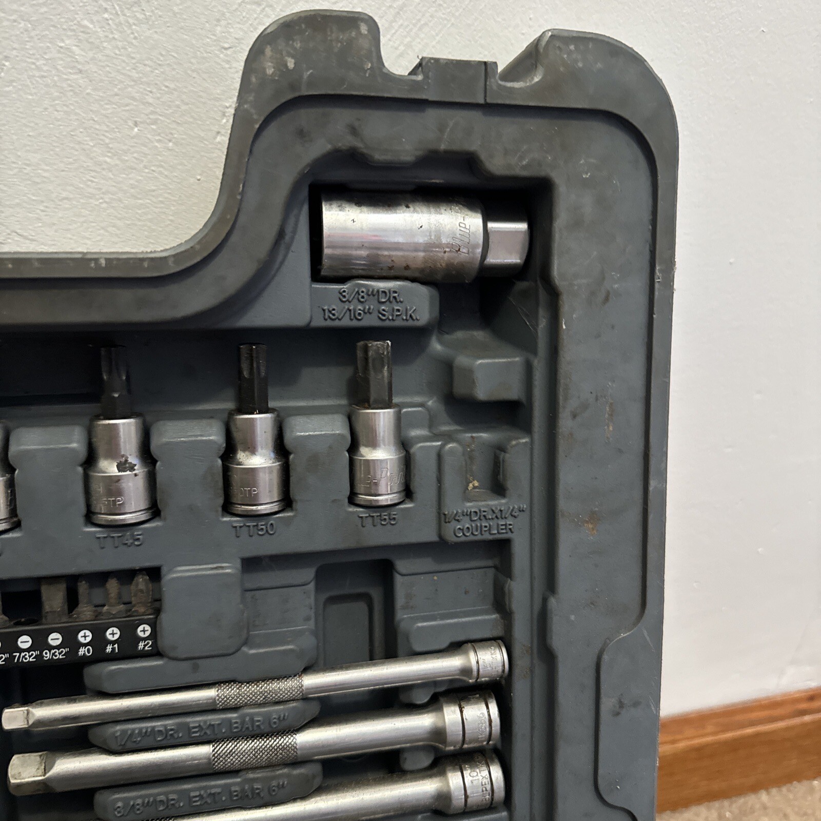 Blue Point BLPGSSC155 155pc Combination Drive SAE Metric General