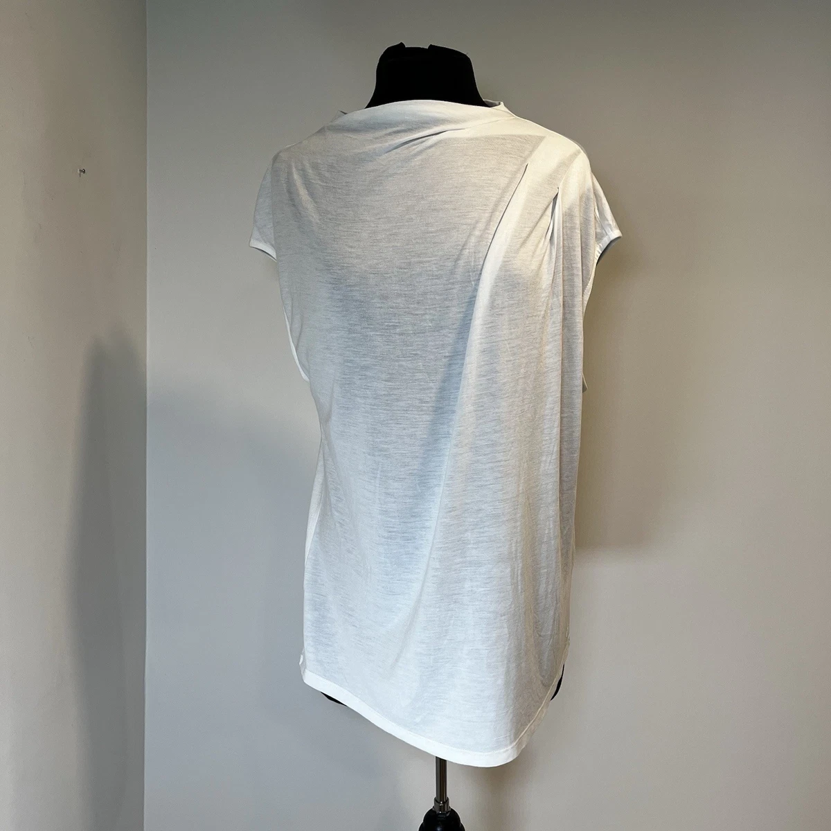 T-shirt Oversize Ted Baker - Taille S, Style Blouse De Plage, Coton, Neuf Avec étiquettes