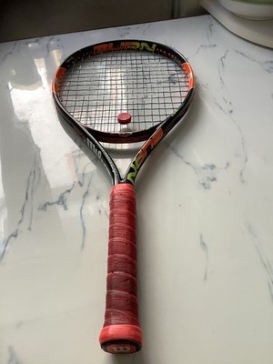Wilson Burn 26s Wie Neu Spin Effect Technologiy Tennis Racket Grip 4 3