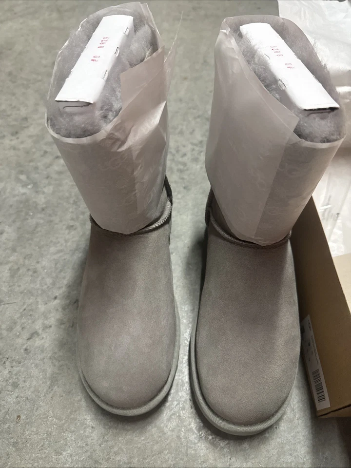 ugg mini bailey bow ii Diagonal Stripes Size 9 Gray  - Image 3 of 4