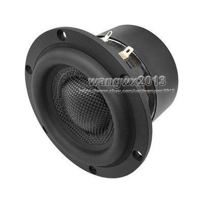 1x 4'' inch 4/8Ohm 40W Super Bass Audio Speaker Stereo Subwoofer Loudspeaker *kk