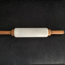 Antique Imperial Manufacturing Co. Rolling Pin Cambridge OH Patent 06/26/1921