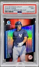 Aaron Judge PSA 9 RC 2014 Bowman Draft Chrome Scout’s Breakouts Die Cut Yankees