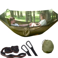 Hammocks for Outside with Mosquito Net,Camping Hammock Lightweight Portable P...